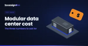 modular data center cost