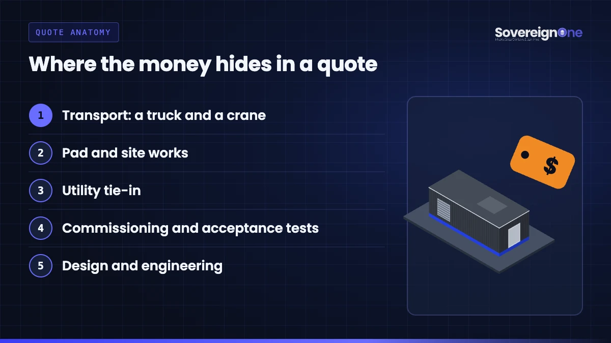 modular data center cost